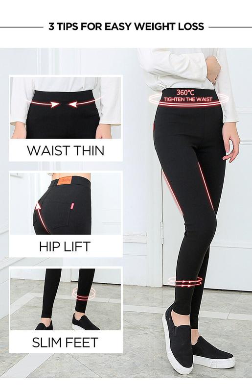 Product Introduction of กางเกงยีนส์ขายาวสำหรับผู้หญิง กางเกงสกินนี่ แฟชั่น เสื้อผ้า Clothing 17