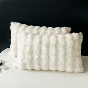 プラッシュピローカバー,柔らかいらかいらかいプラッシュ材料,快适で耐久性のあるデザイン,ホームデコレーションに最适,複数のサイズから選択可能