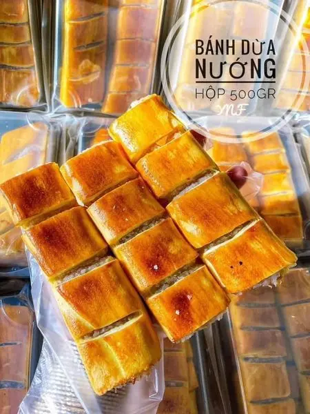 BÁNH DỪA NƯƠNG MẶT ÔNG , NGON NGỌT 0