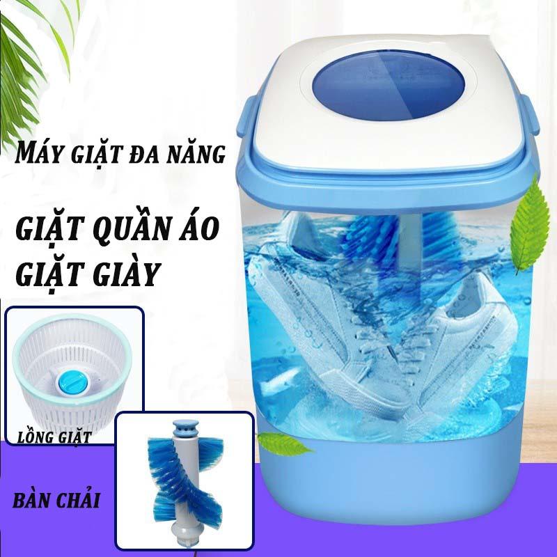 Máy giặt mini giặt quần áo - giặt giày cao cấp khử khuẩn bằng công nghệ Blue Ag - Máy giặt Yangzi XQB-35 Làm Sạch đô trắng - đồ lót - đồ cho bé bảo hành 12 tháng 2