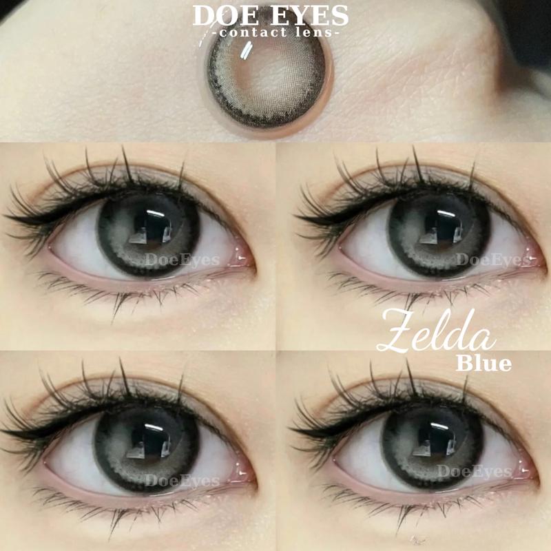 [ZELDA GRAY] có cận đến 7.00 - Lens Kính áp tròng Doe Eyes - 1 CHIẾC lens