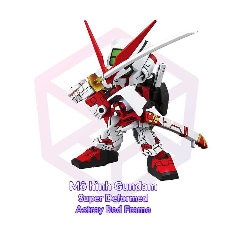 Mô Hình Gundam Bandai SD 07 Gundam Astray Red Frame EX Standard Gundam Seed Astray GDB BSD