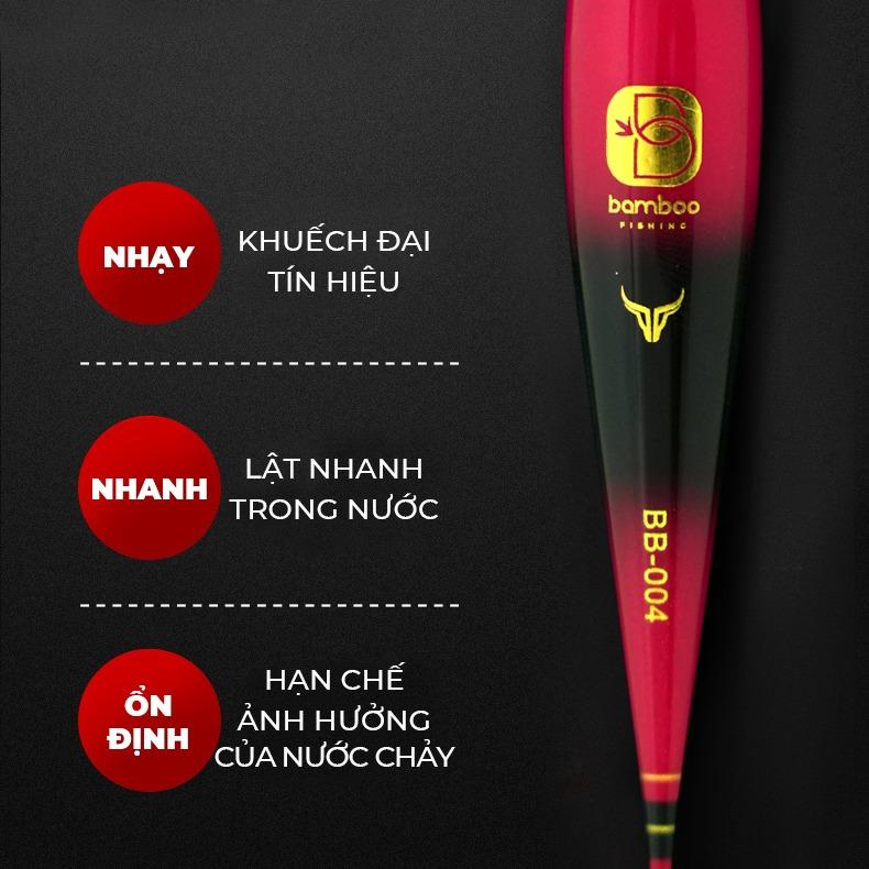 Phao Nano Bamboo Săn Hàng Điện Huyết Ngưu BB-004 NEW
