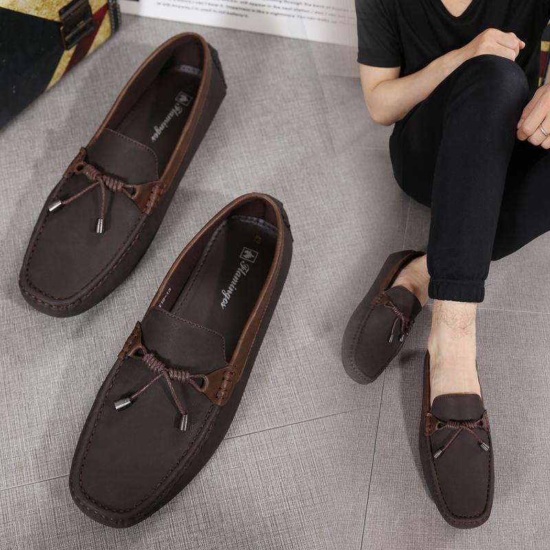 Product Introduction of NEW LEATHER LOAFER TOPSIDER FOR MEN AND WOMEN WY18-13 3