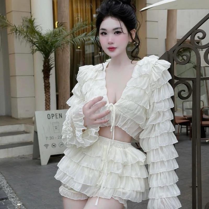 set Áo bèo kèm quần bèo xinh 2
