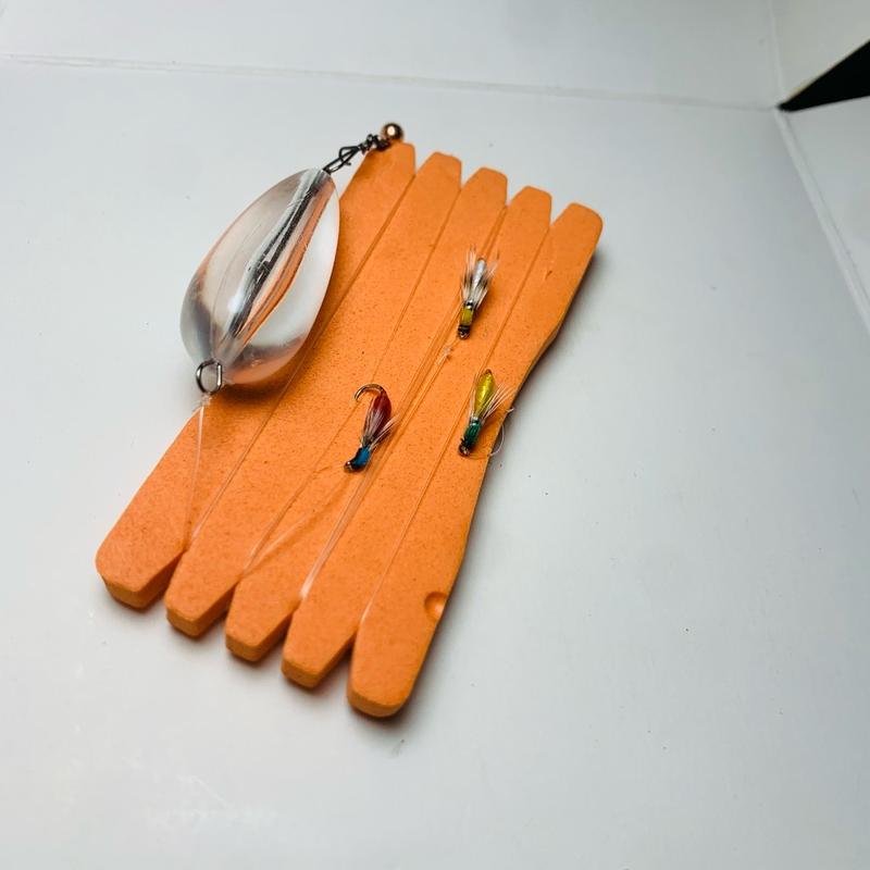 Thẻo bọ câu cá mương lure suối, mồi giả,mồi fly câu lure Thẻo câu cá mương (lure cá sông Suối) 4