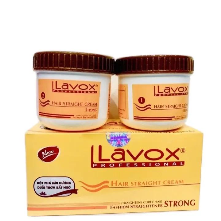 LAVOX CAM 140ml x2 - Thuốc Duỗi Dành Cho Mọi Loại Tóc - Nữ, Women