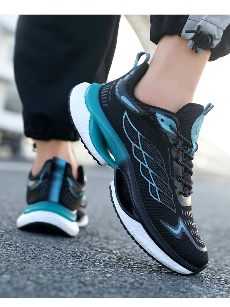 Product Introduction of Women's Fashionable Lace Up Mesh Breathable Lightweight Running Shoes, Casual Comfortable Sports Shoes, All-match Round Toe Shoes for Daily Wear 1