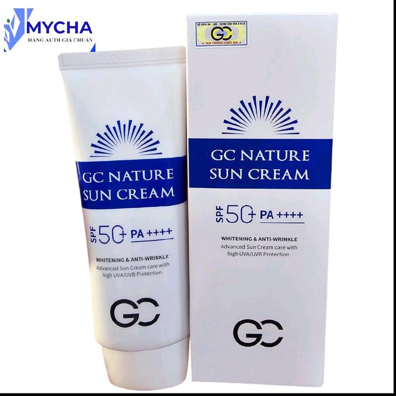 Kem Chống nắng GC NATURE CREAM 60ML Kem dưỡng da Sunscreen Sun Cream Dưỡng Body Dưỡng Da Body