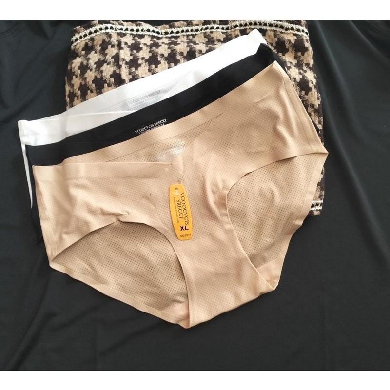  Set 5 Quần Lót Bầu BIGSIZE  Su Đúc Thông Hơi Cạp Chéo Cho Mẹ Bầu MẶC SUỐT THAI KÌ - 2518 Women Nữ 