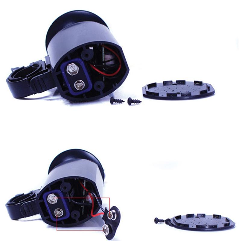 Product Introduction of Bicycle Horn Electronic Black Speaker 6 Bike Bell Loud Sounds Ultra Siren Alarm 35