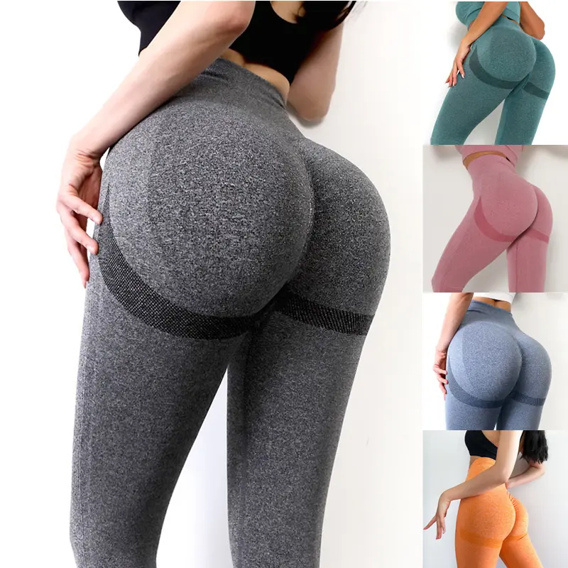 Fashion Women's High Waist Seamless Tummy Control Yoga Workout Pants Stretchy Gym Yoga Sport Skinny Leggings Running Tights
