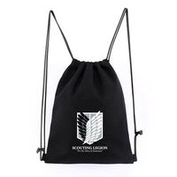 Gambar Tas Sekolah Serut Anime ATTACK ON TITAN Kekinian Ransel Wanita - SERUT AOT dari Polofelix Kota Administrasi Jakarta Timur 1 Tokopedia