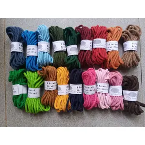 [5 meter] Tali Macrame warna 4 mm / tali macrame 4 mm/ tali macrame / 4mm /benang macrame 4 mm/ macrame