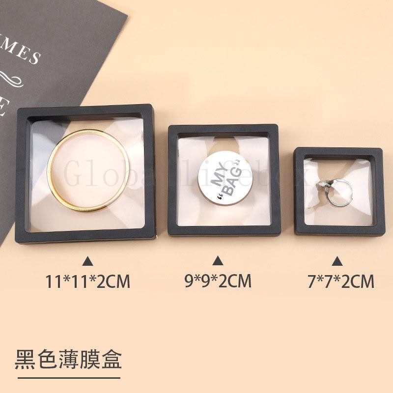 Product Introduction of Transparent PE Floating Box Film Storage Box for Jewelry, Bracelets, Small Items and Display Box 5