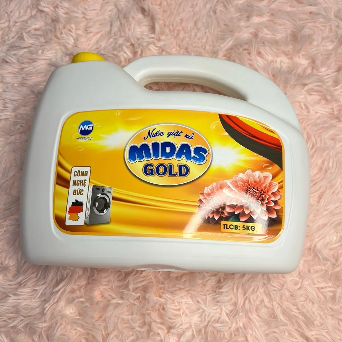 NƯỚC GIẶT XẢ MIDAS GOLD 5KG Cho Bé