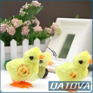 MAINAN ANAK AYAM WIND UP BERPUTAR BERJALAN ANAK AYAM PUTAR LUCU HADIAH ANAK