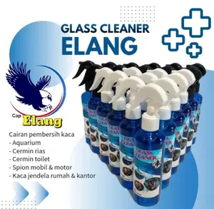 Elang Glass Cleaner pembersih kaca dan toilet,cairan pembersih kaca, cairan pembersih spion dan cermin