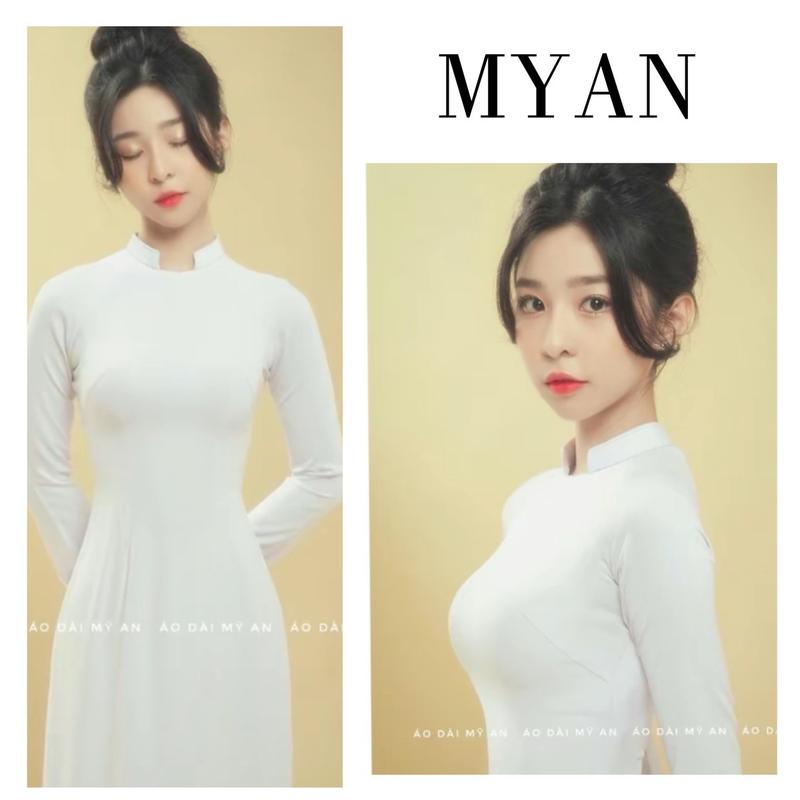 [Cổ chữ U]Áo dài nữ sinh Cổ Hở Vuông, áo dài trắng đi học ,đi làm ,chụp kỷ yếu hot trend 2025 ,nữ, Women Dress Màu Trắng - Áo Dài Mỹ An