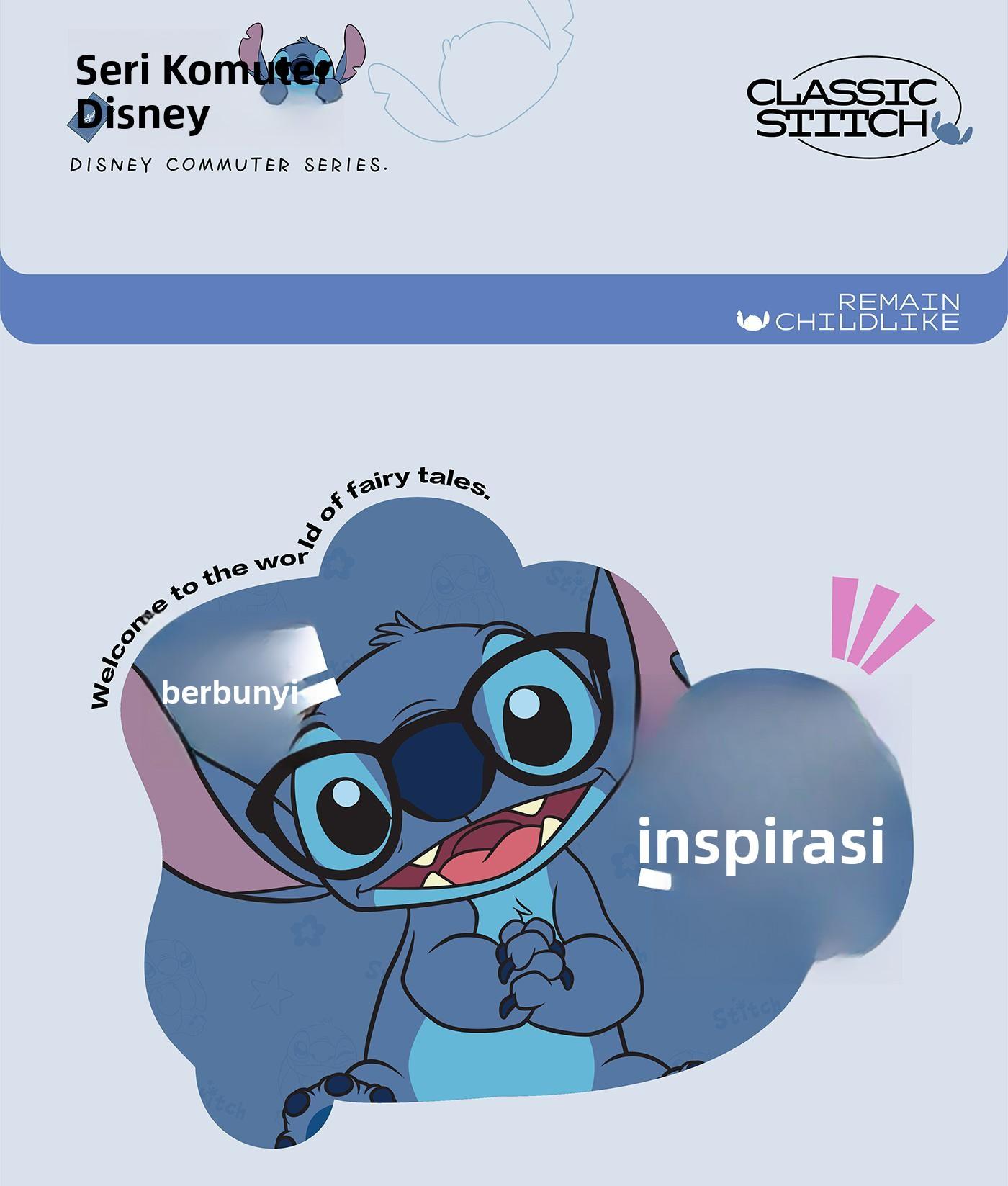 [Supplier Pertama]Tas Ransel BOX Premium Wanita 25684 STITCH Backpack