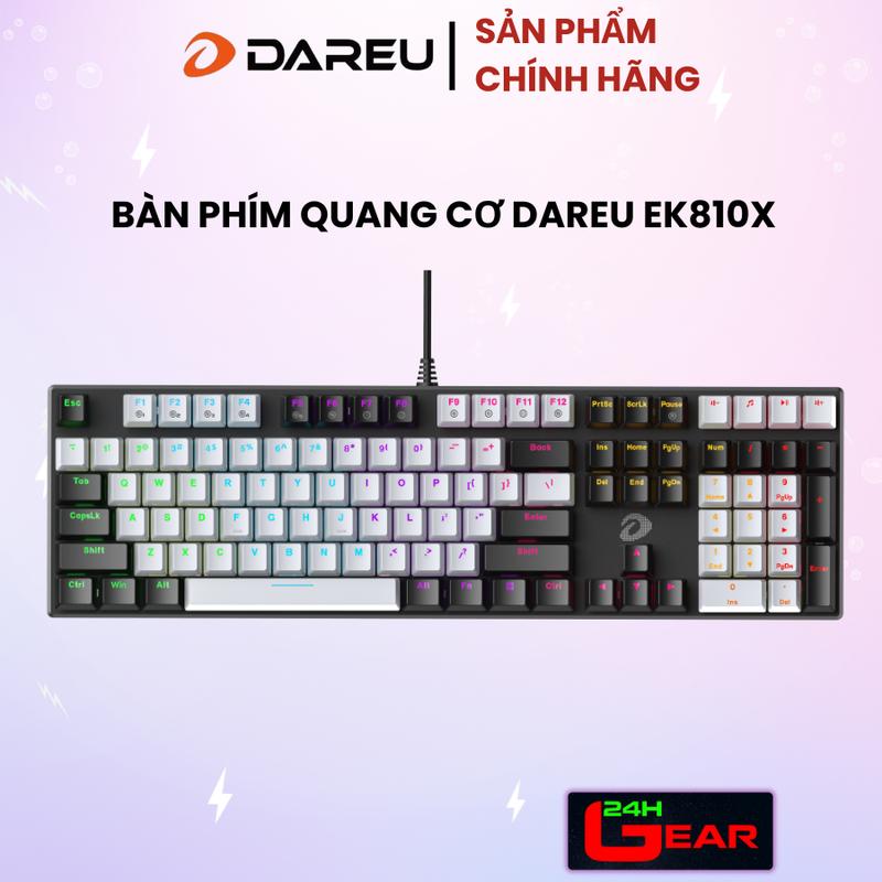 Bàn phím cơ Gaming DAREU EK810x MULTI-LED Blue Brown Red D switch