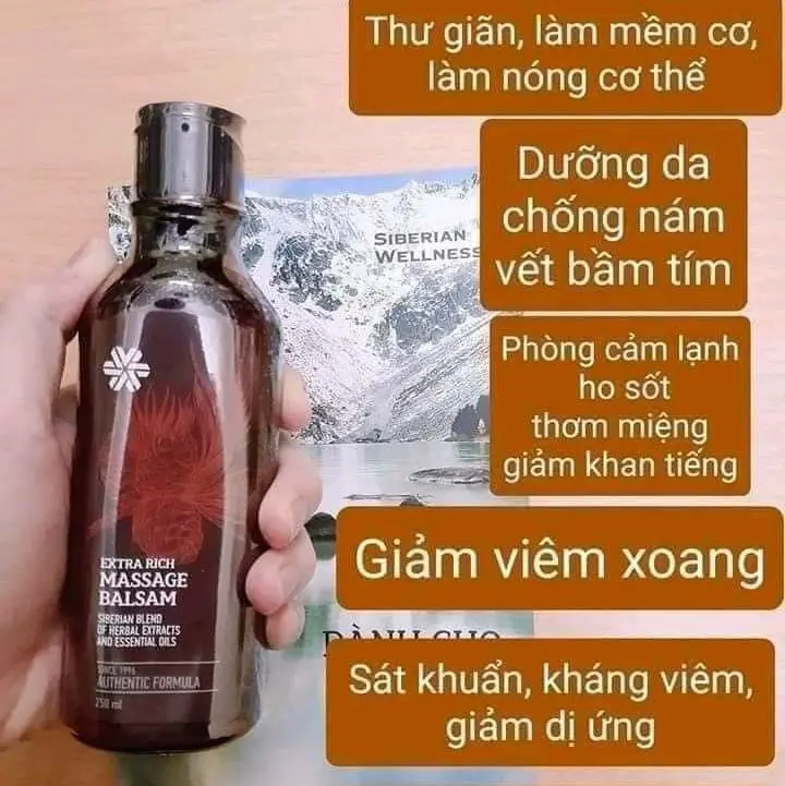 DẦU MATXA BASAM