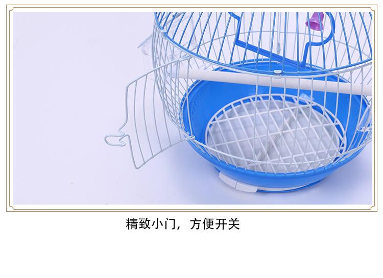 Product Introduction of Dayang Bird Cage, Round Ball Ornamental Wire Bird Cage, Bird's Nest, Eastern Cage, Parrot Cage, Starling Cage 7