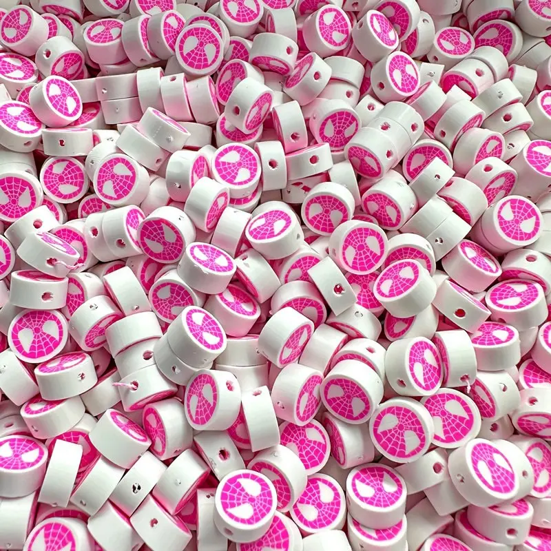 (ISI 10 PCS) [Sudah Ready] baca deskripsi dulu 10pcs/pack manik-manik spiderman x gwen Qacc 0