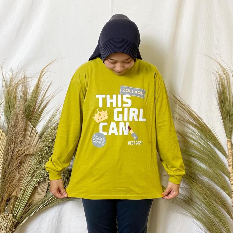 Product Introduction of Baju Atasan Wanita lengan panjang kaos kekinian kaos muslimah katun Polos 1