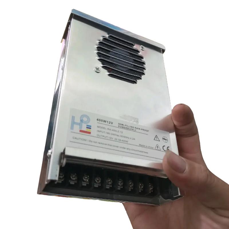 Nguồn Tổ Ong  12V 400W 33A Nguồn vỏ nhôm có quạt tản nhiệt giá rẻ