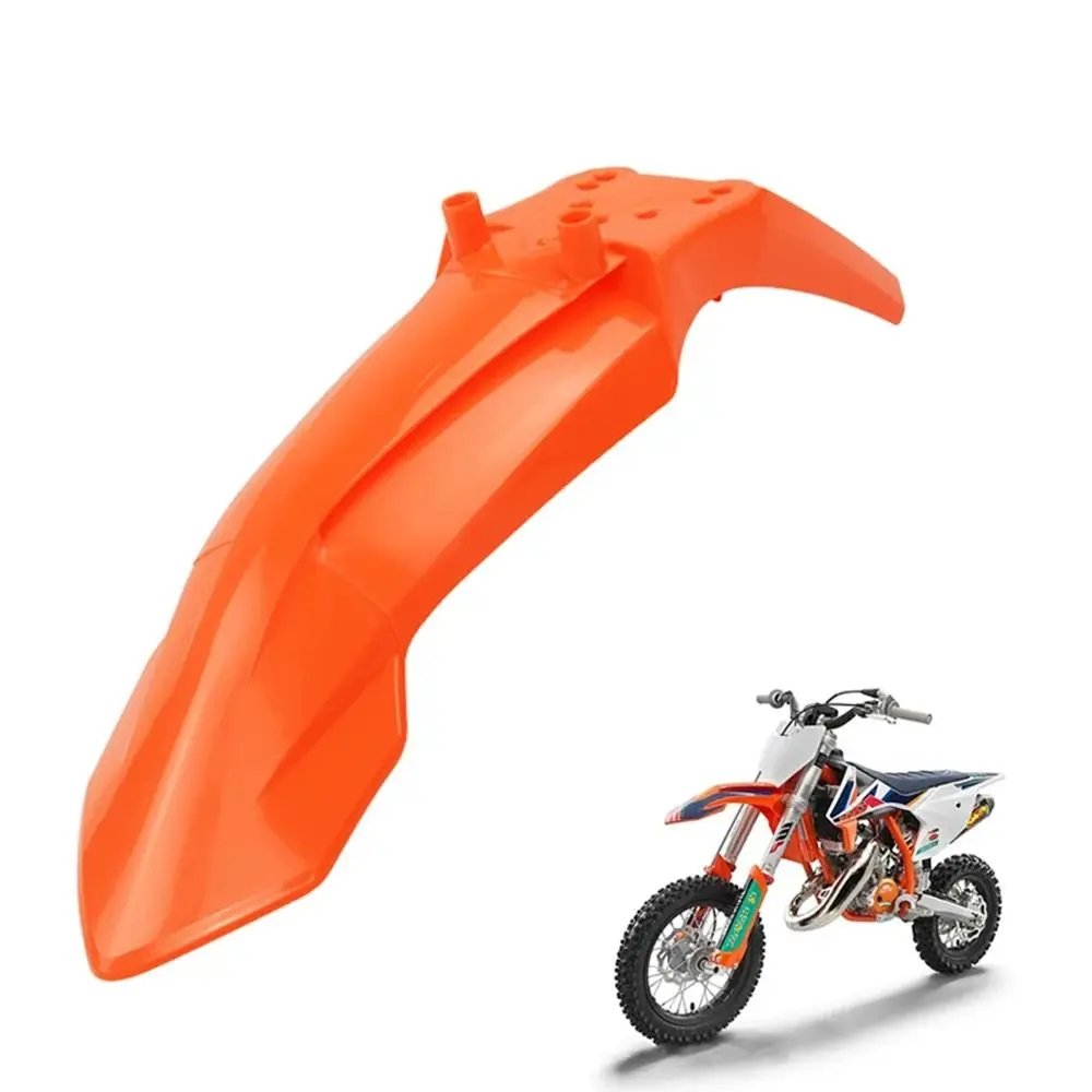 High-Quality Universal Motorcycle Front Fender Enhanced Protection Modified Motorbike Mudguard Robust Construction Sleek Wheel Splash Shield for KTM50