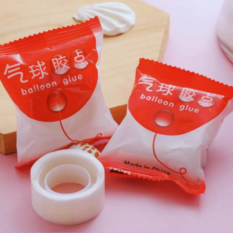 Băng keo, băng dính 2 mặt chuyên dụng dán bóng bay bóng nhôm, trang trí sinh nhật