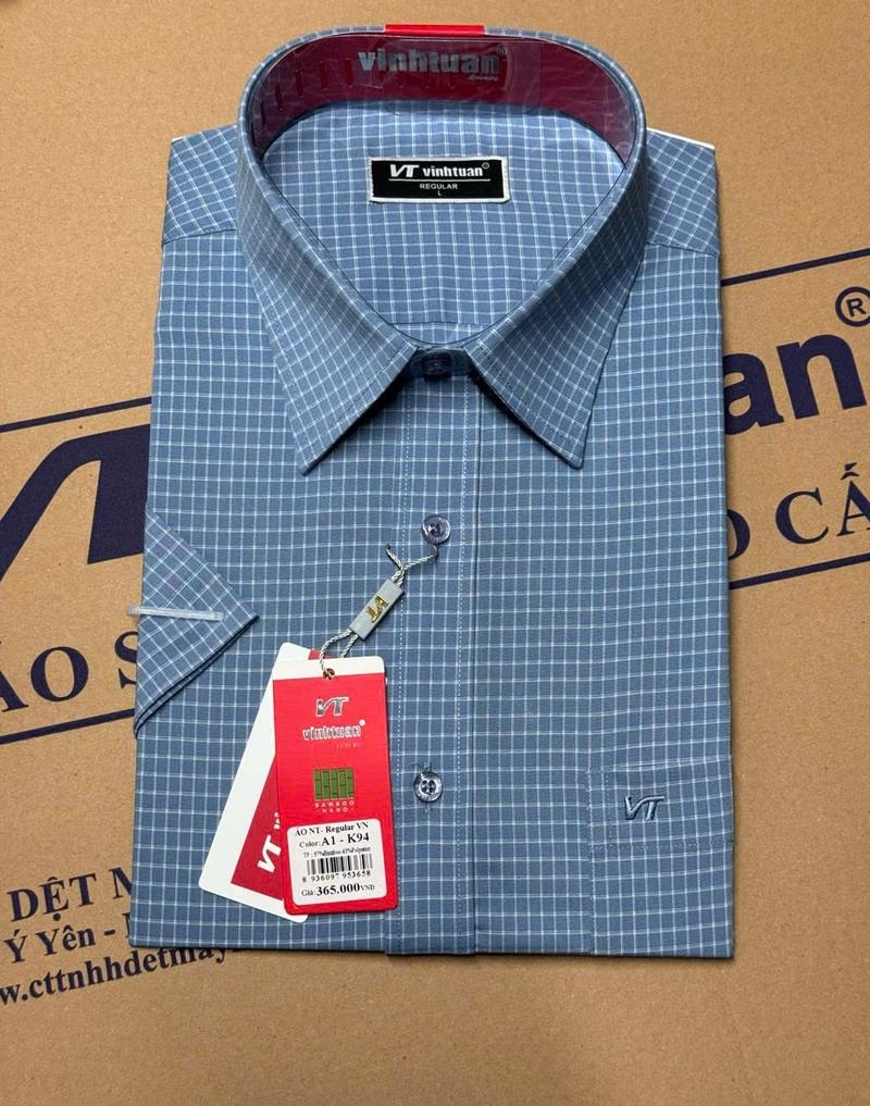 Product Introduction of Áo sơ mi nam cao cấp kiểu dáng Regular ngắn tay gấu bằng 6
