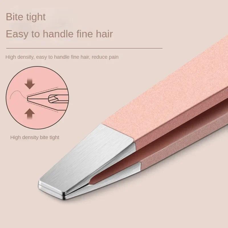 Product Introduction of 4pcs High-quality Professional Tweezers Set  Perfect For Eyebrow Hair Removal, Splinter & Ingrown Hair Removal & For Men & Women 20