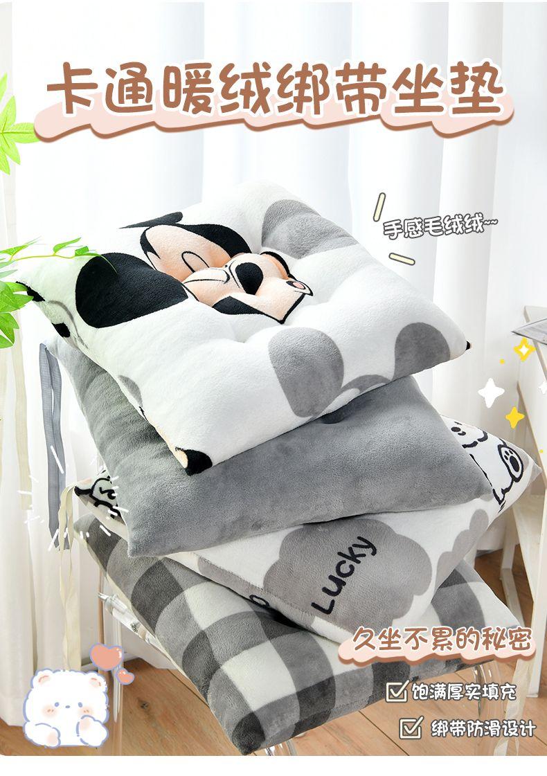 Product Introduction of 2025 [HTK 1016 People] Thickened Cartoon Milk Winter Children's Coral Fleece-lined Square Warm Super Thick Car Living Room Ins Style Home mattress  topper  expanding Minimalist Grid Cotton Comforter pillow  case bedsheet bedsheet  king  size fitted  sheet 2