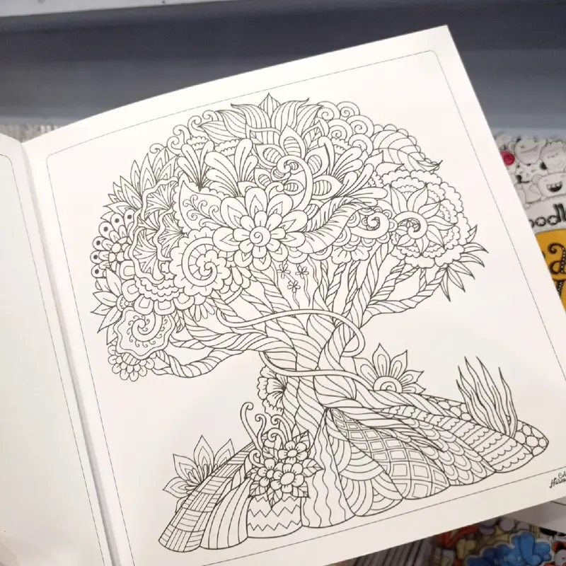 Coloring Book For Adult / Doodle Buku Mewarnai Dewasa 1