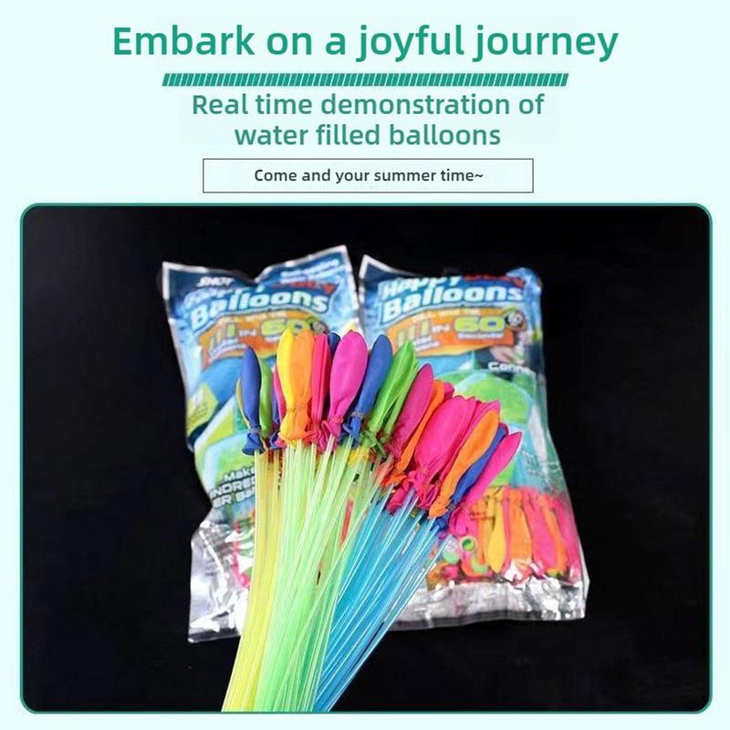 Product Introduction of 1 Set Funny Water Balloons Toys Magic Summer Beach Party Outdoor Filling Water Balloon Bombs Toy For Kids Adult Children 11