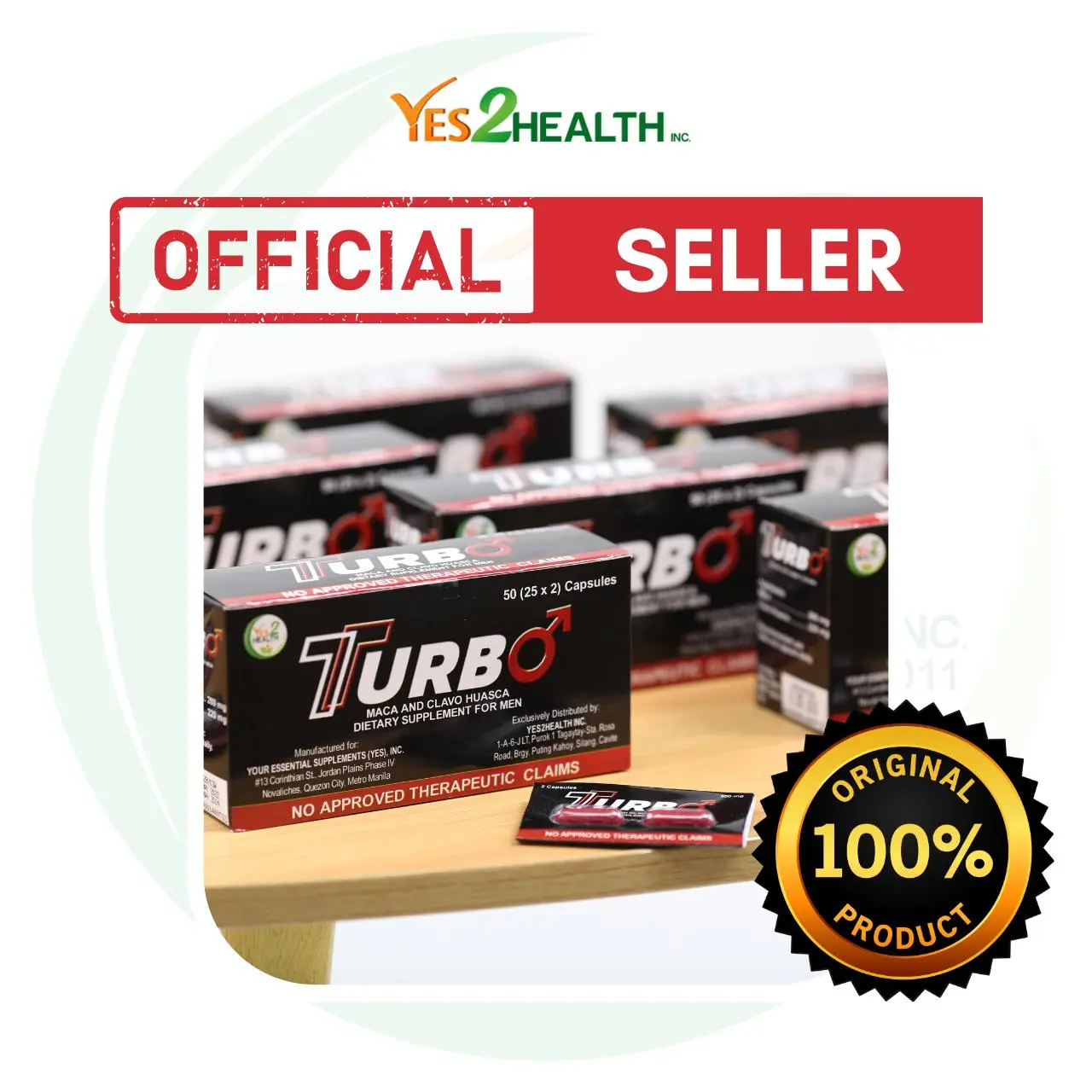 Turbo Dietary Supplement for Men [2 capsules] - TikTok Shop Philippines