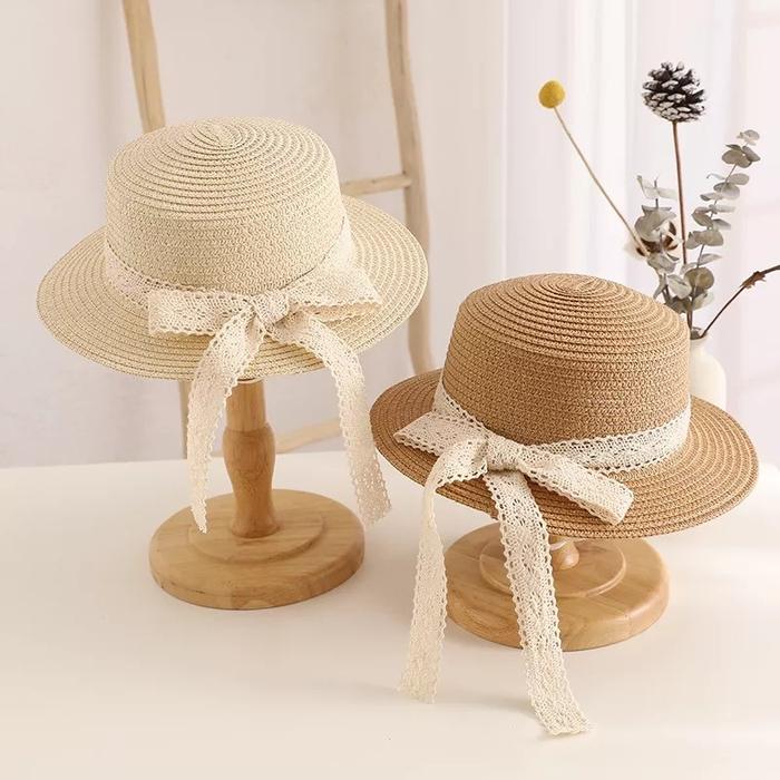 Promo Topi Boater Import Pita Renda Topi Pantai Wanita - Kab. Bandung ...