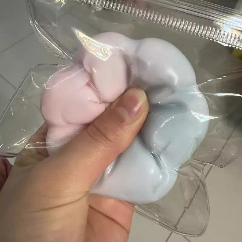 Đồ Chơi Bóp Chân Mèo Squishy Gradient Taba, Thiết Kế Dễ Thương, Phục Hồi Chậm, Giảm Căng Thẳng, Thích Hợp Cho Trẻ Em, Đồ Chơi Giảm Căng Thẳng, Được Làm Bằng Chất Liệu TPR 2