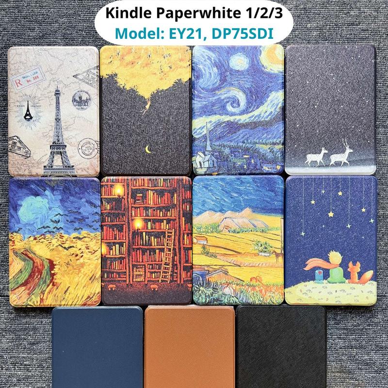 Bao Da Cover Kindle Paperwhite 1/2/3, Case Máy Đọc Sách Kindle Paperwhite 1/2/3