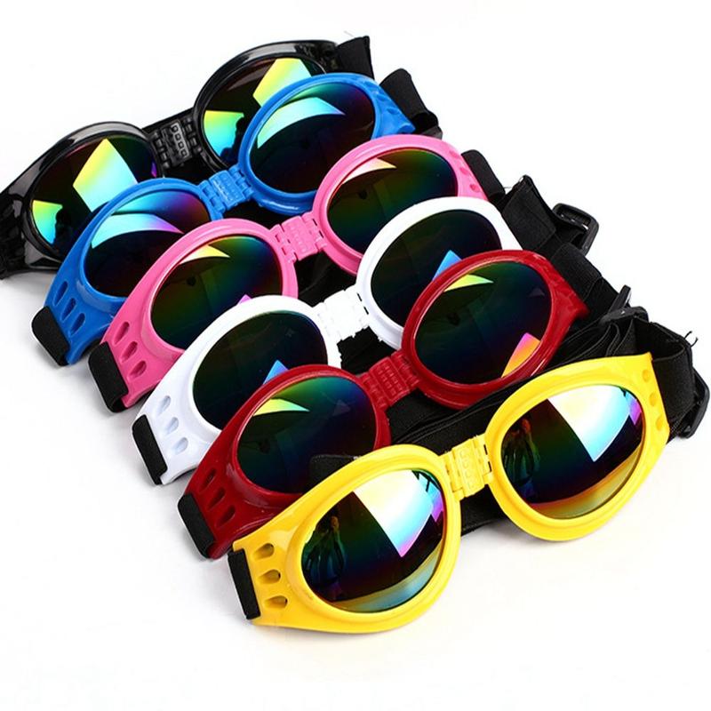 Product Introduction of Medium Large Dog Pet Eyewear Foldable Waterproof Pet Supplies UV Protection Dog Protection Goggles Sunglasses 14