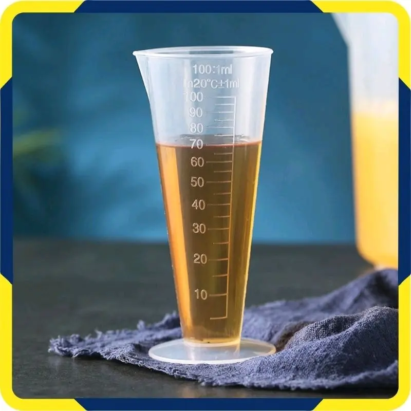 Gelas Ukur Gelas Takar Gelas Takaran Ukuran 100ml Plastik Kitchenware