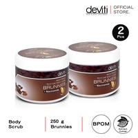 Gambar deviti Combo 2 Moisture Body Scrub Brunnies 250 GR Extract Cokelat Lulur Cream Bpom CMB02 - Not Specified dari Deviti Kota Administrasi Jakarta Barat 1 Tokopedia