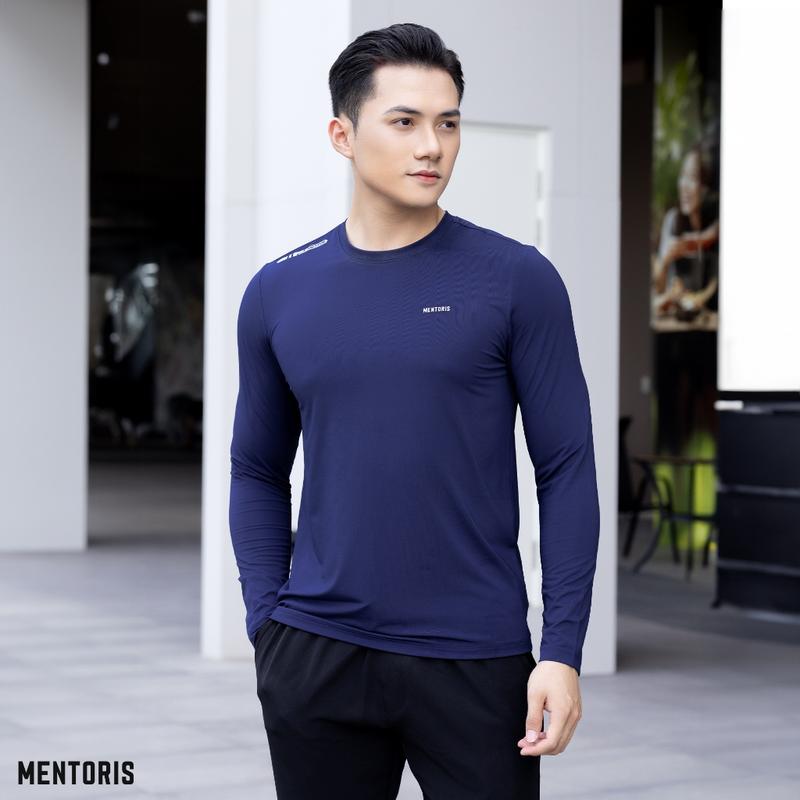 Product Introduction of Áo Thun Giữ Nhiệt Nam Mentoris Cổ Tròn Co Giãn 4 Chiều Ấm Áp Menswear MDT2401 23