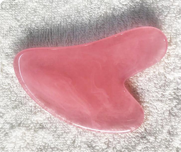 Product Introduction of Beeswax Rose Quartz Jade Roller Guasha Scraping Massage Scraper Face Massager Roller Board Facial Eye Care Gua Sha Tools Skincare Comfort 22