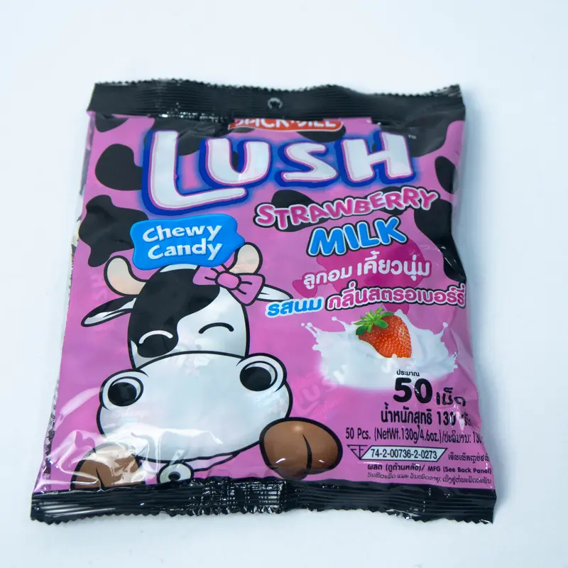 Kẹo dẻo LUSH Thái Lan - 8 vị - gói 50 viên - 130g 1
