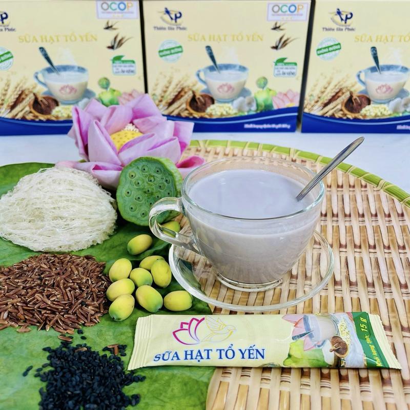 Product Introduction of Sữa Hạt Tổ Yến [Thiên Gia Phúc] 150g Hộp cứng - Không đường 2