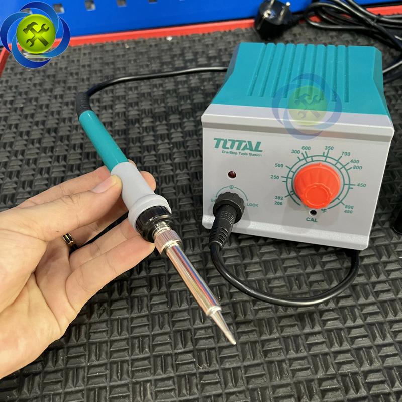 Mỏ hàn chì 60W kèm máy ổn định nhiệt Total TET160911 3