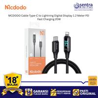 Gambar MCDODO USB-C to Lightning Cable CA-1030 1.2M Smart Digital Display Quick Charge Data iPhone iPad Pro dari Sentra Digital Kota Surabaya 3 Tokopedia